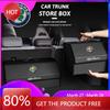 Radkappen für Alfa Romeo 2026 Heißer Aufkleber Auto Aufbewahrungstasche Organizer Fahrzeug Faltbare Kofferraumbox für Alfa Romeo Giulia Stelvio Giul CVR1