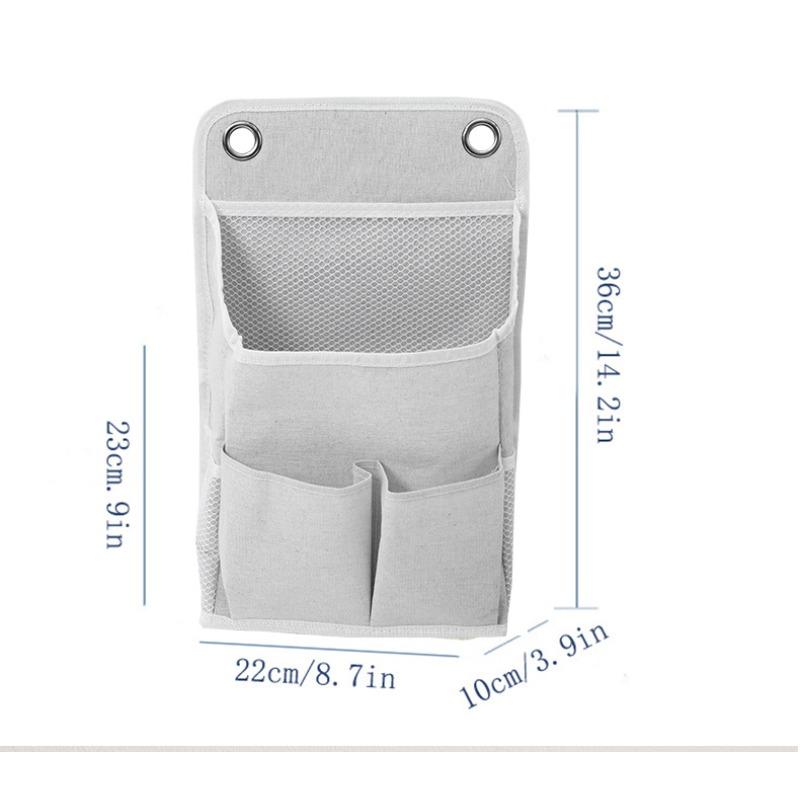 1 Stück Wandmontierte Schlafsaal Tür Rückseite Aufbewahrungstasche Große Kapazität Wand Hängender Organizer Zuhause Wand Hängende Aufbewahrungstasche