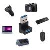90 Degree USB3.0 Vertical 90° USB 3.0 TypeA Male Female Converter Adapter