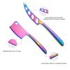 Cheese Cutter with Ergonomic Handle Design Stainless Steel Mirror Finish Utensils Rust-Resistant Cutter for Western Baking