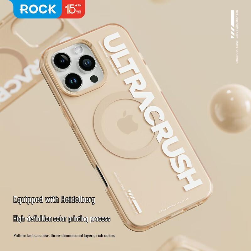 Magnetyczne etui ROCK z pełnym pokryciem na telefon iPhone 16 Pro