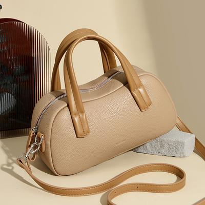 New Luxury Designer Solid Color Women's Small Handbag Fashion Simplicity Shoulder Messenger Bag Ladies PU Leather Crossbody Bags