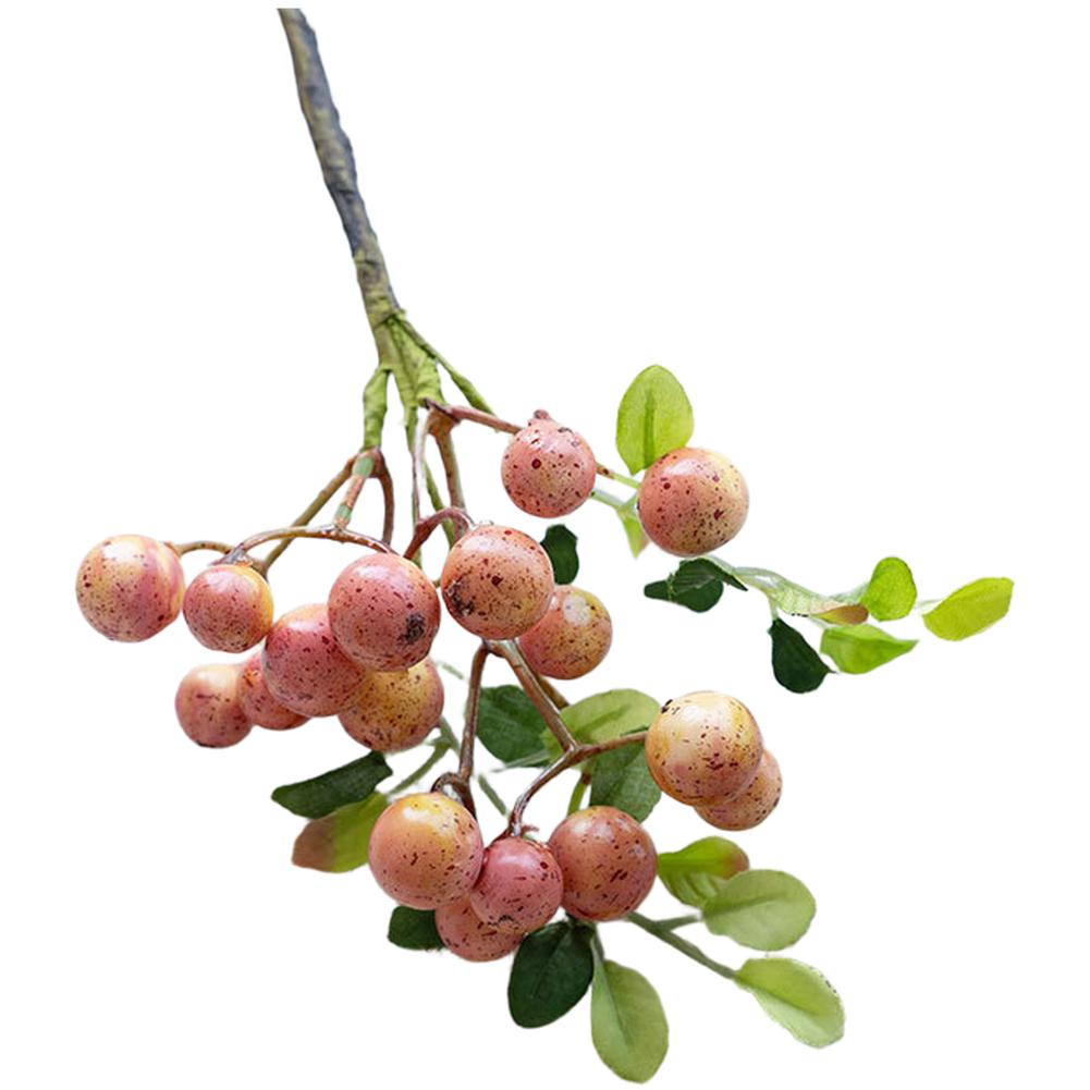 Artificial Lucky Fruit Foam Berry for Home Wedding Decor Styling Photo Backdrop Outdoor Events Realistic Look 30cm