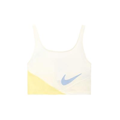 Sportswear Color Block Logo Print Cropped Tank Top Women Tops Sail-White FJ7712-133