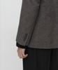 MUSINSA STANDARD [City Workers] Wool Blend Tweed Blazer [Brown]