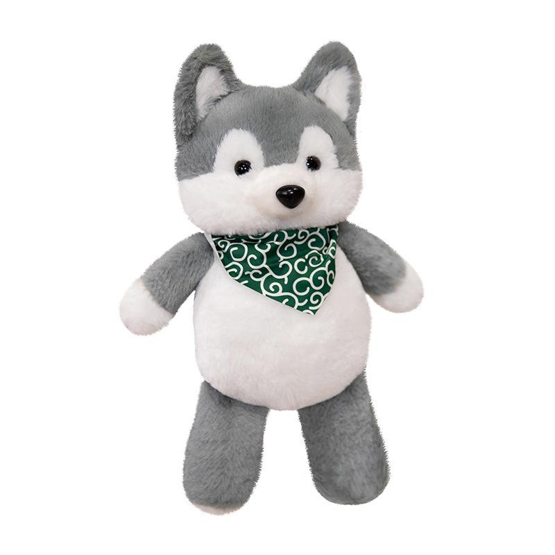 Cute Cute Wolf Bag Plush Toy Doll Girl Shoulder Bag Messenger Bag Children'S Soothing Doll