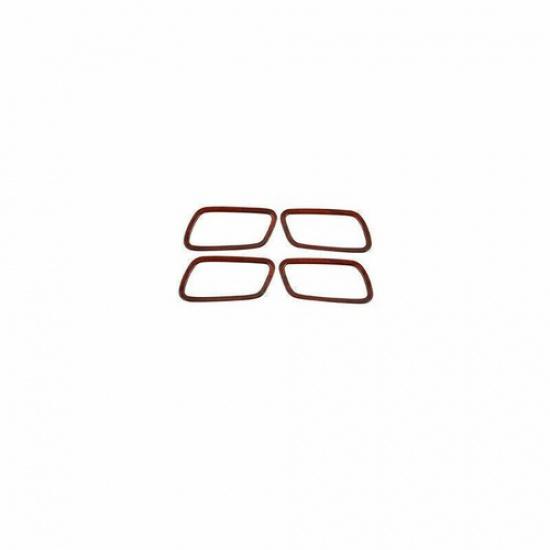 For Honda CRV CR-V 2012-2016 Peach Wood Grain Interior Door Handle Cover Trim 4*