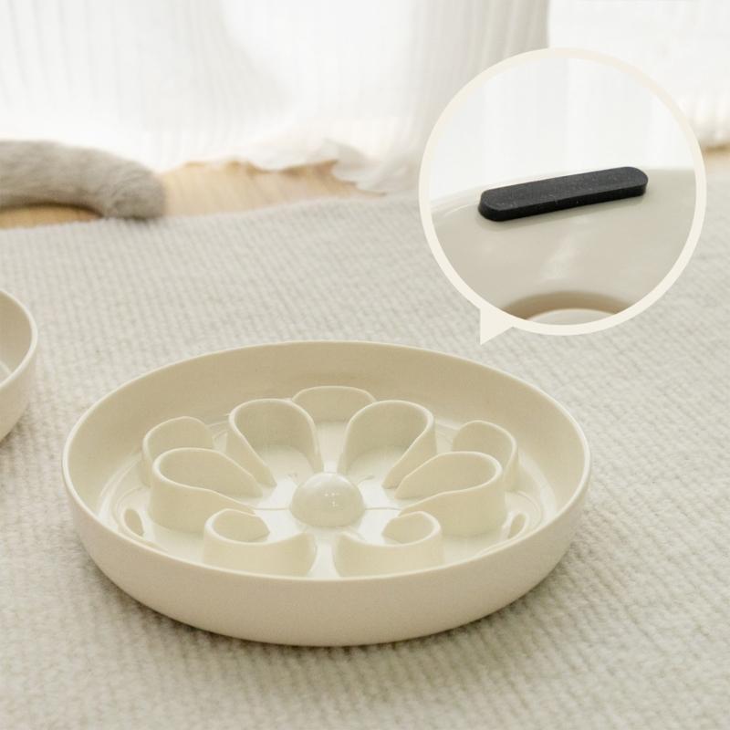 Slow Feeders Cats Food Bowl Regulable Dog Slow Feeders Comfortable Cats Bowl for Active Cats