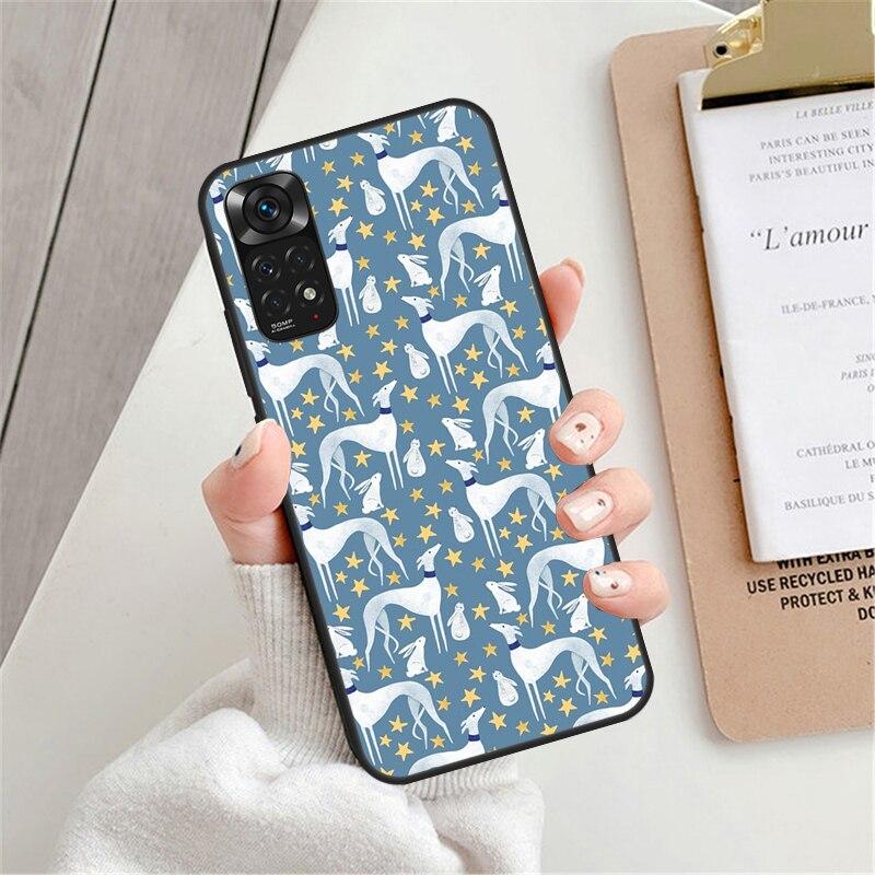 Galgo Greyhound Hund Hülle Für Xiaomi Redmi 9 10 9C 10A 10C Hülle Für Redmi Note 7 8 9 10 11 Pro 8T 9S 10S 11S