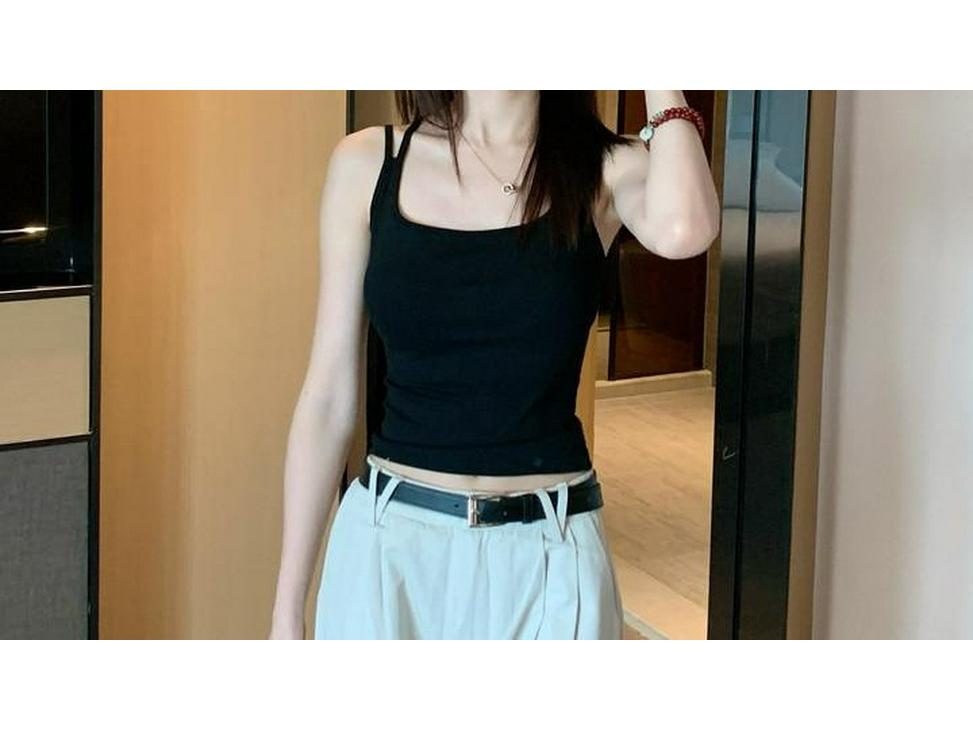 

Женская горячая майка-борцовка с перекрещенными лямками на спине и встроенной чашкой – Открытая спина, Сладкий и пикантный дизайн One Size (Recommended for 80-130 jin)