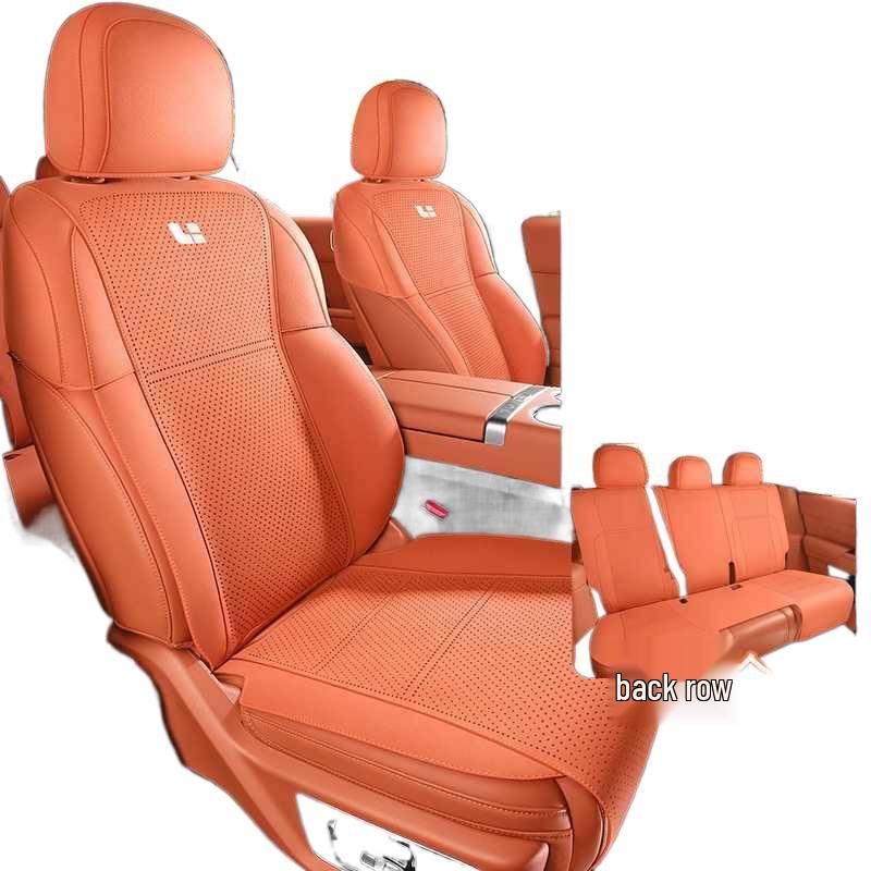 Ideal L7 Universal Suede Car Seat Cushion for Five-Seater - Four Seasons Half Surround Saddle Pad