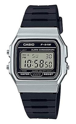 F-91WM-7A Unisex Quartz Watch, Silver [Parallel Import]