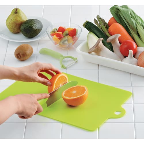 Inomata Chemical Cutting Board Sheets, Set of 4, Approx. 24 x 38.2 cm x 1 mm Thick