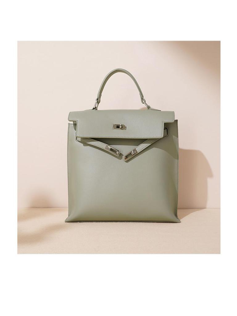 Geantă de mână pentru femei din piele naturală de vacă 2025: Rucsac avansat minimalist, de mare capacitate pentru navetă