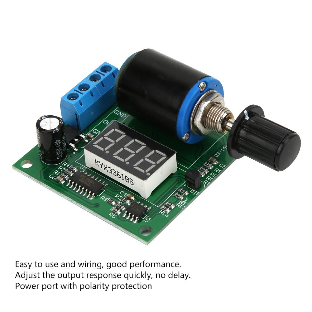 Current Generator 4,20mA 12Vor24V Module, Knob , , No Delay, Easy to Use, Generator Module for Valve Regulatio