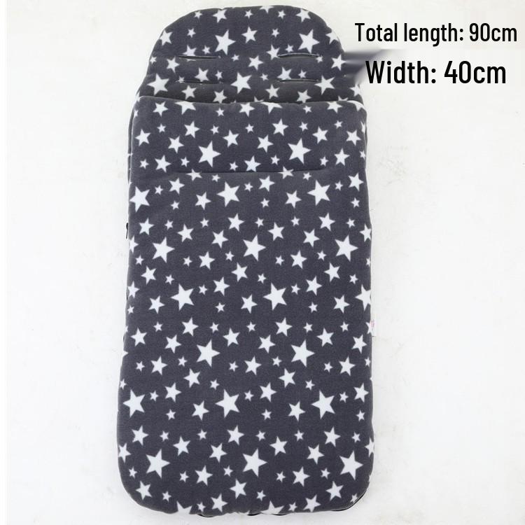 Stroller Windproof Sleeping Bag & Foot Cover - Warm, Thick Cushion for Winter/Autumn