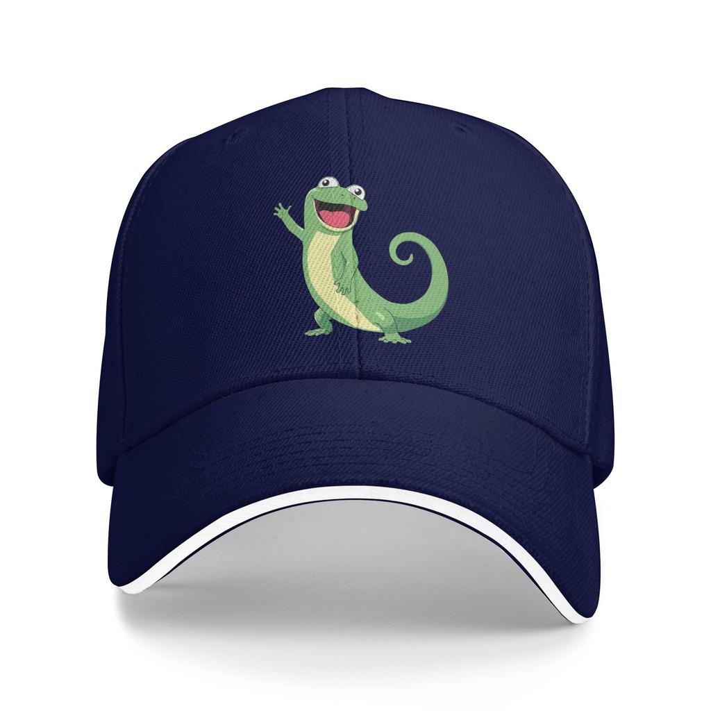 Cartoon Tom Lizard Baseball Cap Casual Sandwich Hat Unisex Style Adjustable Dad Hat Fishing
