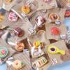 20Pcs  Dollhouse Cake Pastry Bread Mini Dessert Food Miniature Simulation Children'S Play House Diy Food Model Ornaments Gifts