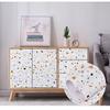 Terrazzo PVC Waterproof Self Adhesive Wallpaper for Bedroom Wall Living Room Decor Vinyl  Furniture Refurbishment Contact Paper