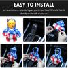 Car Gear Shift Cover with US Flag Design,Fashionable Gear Shift Hoodie for Shifter Knobs,Universal Car Interior Accessories Funny Car Shift Knob