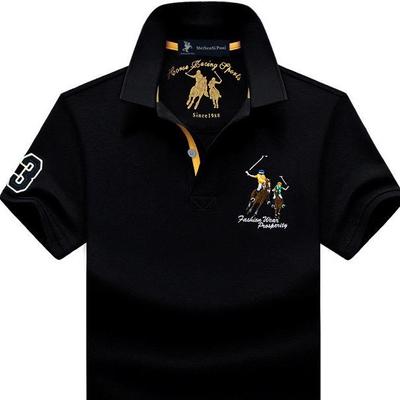 Pánske polo tričko vysokej kvality Paul - Letné s krátkym rukávom s klopou, čistá bavlna, dostupné nadmerné veľkosti