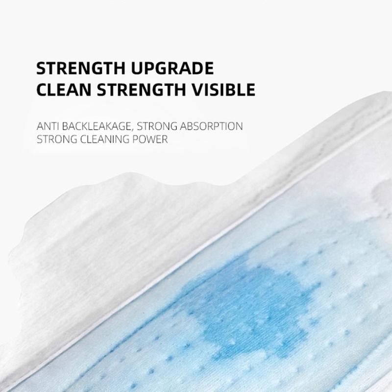 Lightweight and breathable sanitary napkins for daily and nighttime use, comfortable and close fitting women's pads and wings