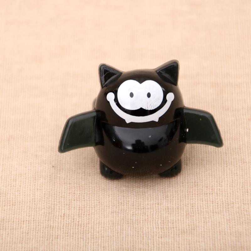 Halloween Luminous Finger Lights & Pumpkin Bat Rings for Kids