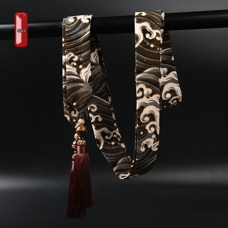 Elegant Ebony Flower Hairpin for Women – Ancient Style, High-End Feel, Simple Chinese Design, Perfect for Daily Use.