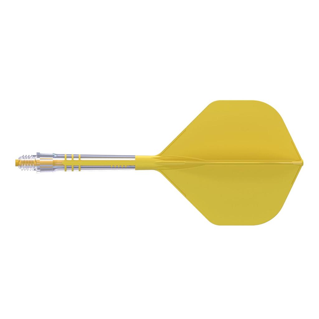 CUESOUL Integrated Dart Flights Rost AK57 T19 Carbon Fiber Shaft Big Standard Shape 3 Sets CS-AK57DB7-5