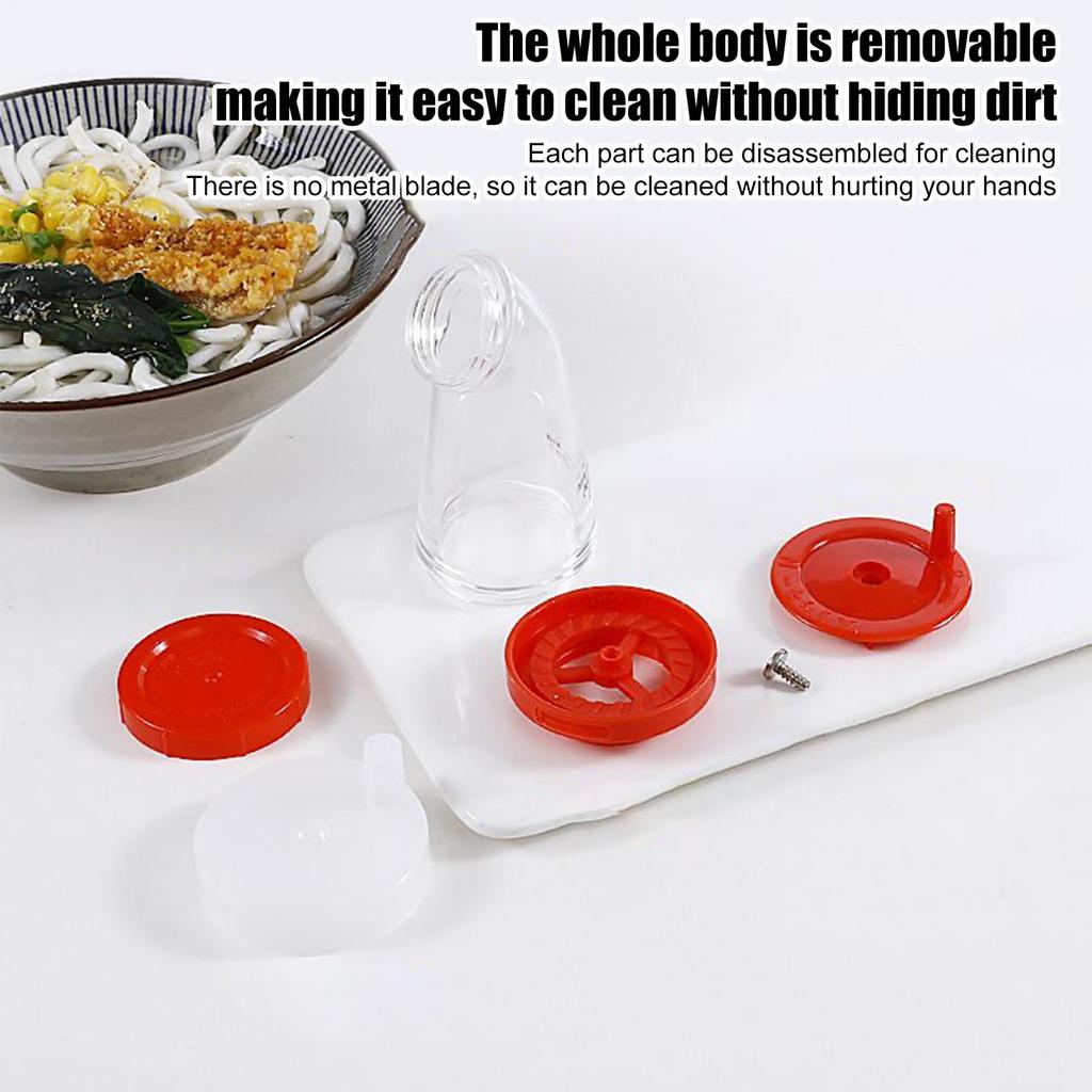 Innovative Sesame Grinder Hand Cranked Sesame Grinding Bottle Portable Moisture-proof Leak-proof Kitchen Dining Room Grinder