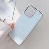 Goudkleurig Ins Verse Bloem Appel 16pro Max Mobiele Telefoonhoesje Iphone15 Epoxy 17 Geschikt voor Huawei Mate70