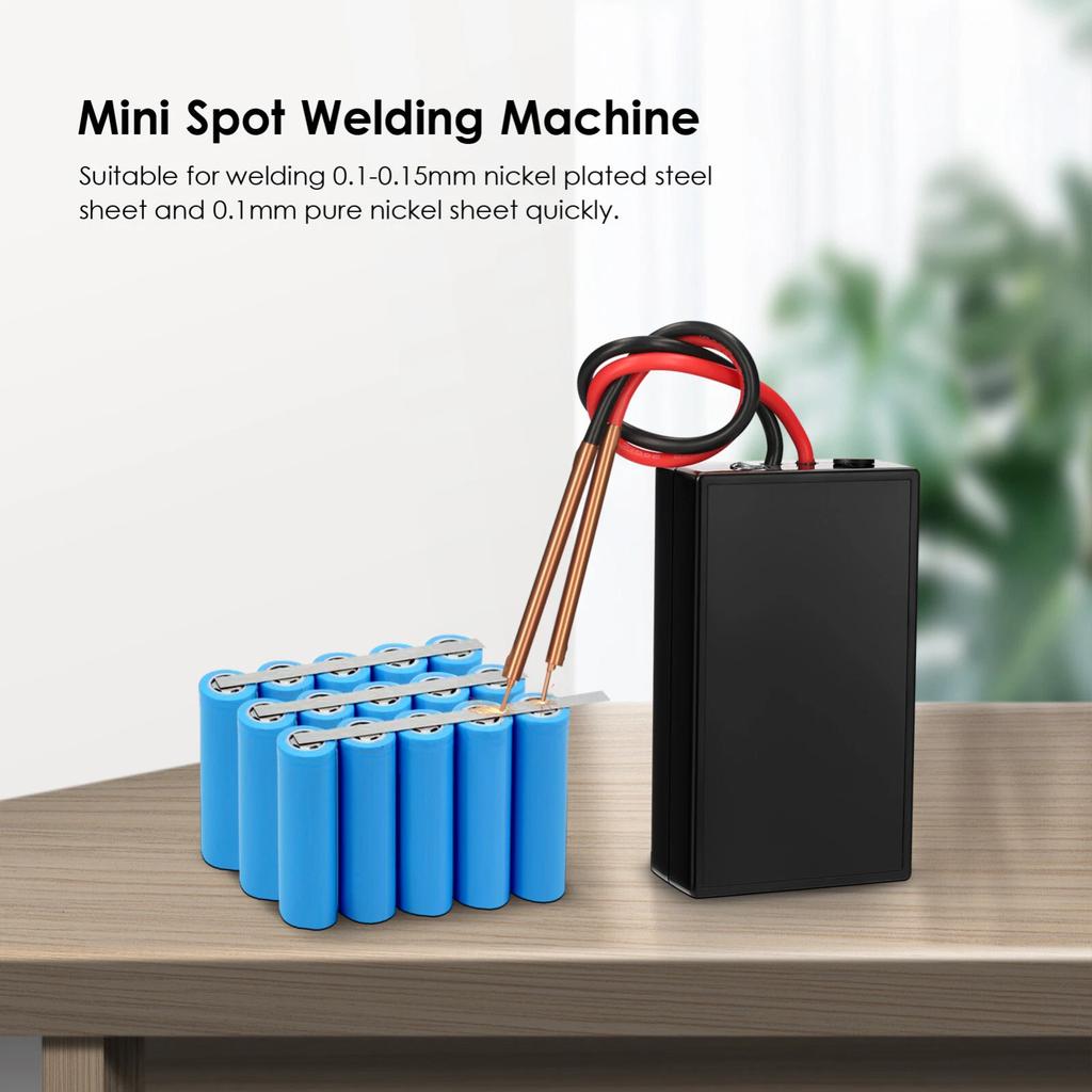 Portable Mini Spot Welder Machine 6 Speed Adjustment Energy Storage Mini Touch Welder DIY Battery Welding Tool Kit Handheld