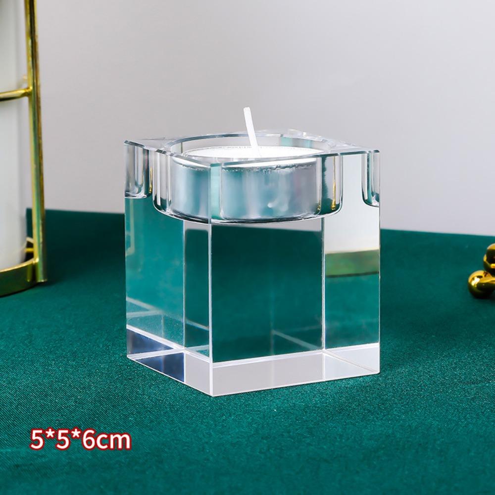Artistic Nordic Tealight Candlestick Modern Candlestick Ornaments Butter Lamp Holder  Home Decor