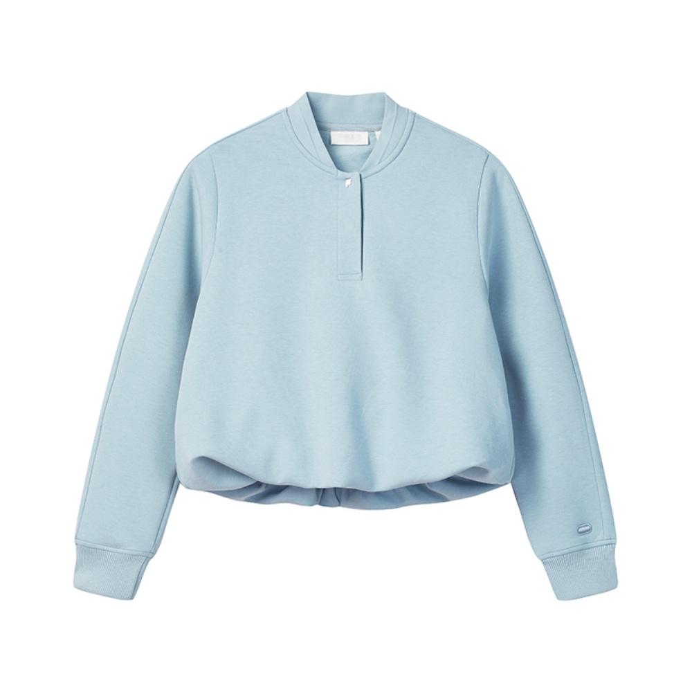 Fila Серия Милан Мода Простой Личность Тренд Классический Ретро Спорт Кэжуал Универсальный Удобный Свитшот с бейсбольным воротником F11W615213FBU S