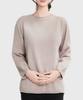 Keulleiseu Mila Comfortable Women'S Round Neck Knit Sweater_Red