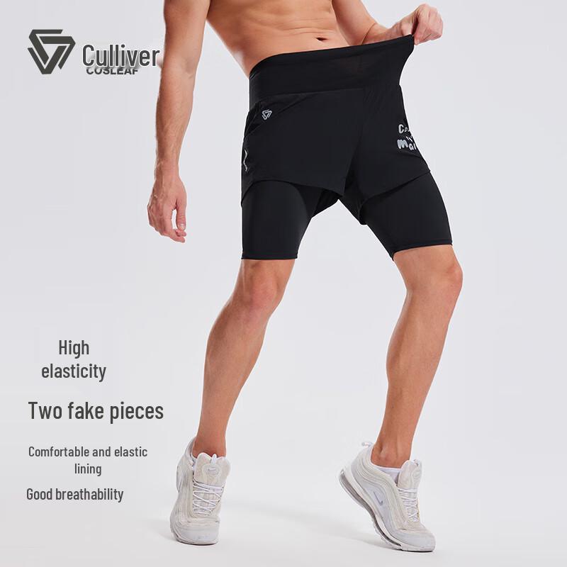 

Cosleaf Men s Running Shorts with Liner M
