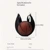 Basketball Bag Large Capacity Single Shoulder Crossbody Bag For Sports Training Ball Storage Volleyball Net Fitness