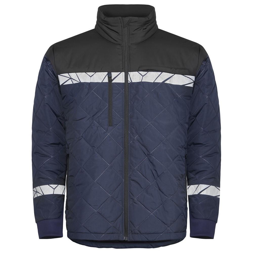 Projob Mens Progression Quilted Lightweight Padded Jacket