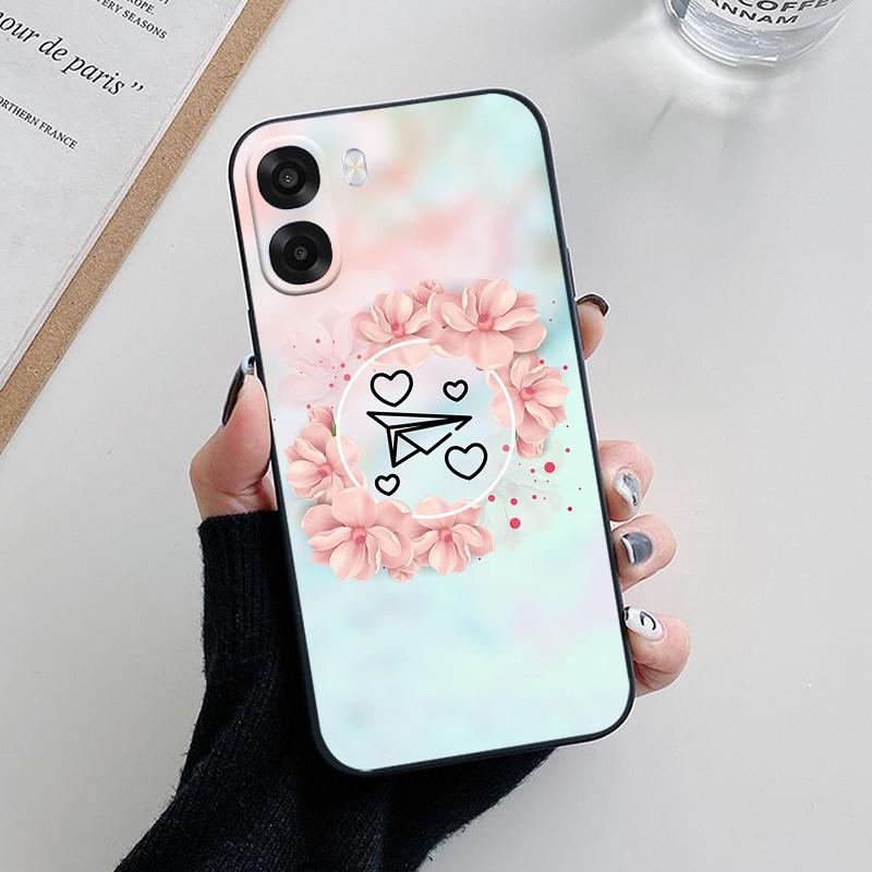 

For OPPO A6X 4G Case Fashion Soft Silicone Back Cases for OPPO A6X 5G Phone Cover OPPOA6X A 6X etui Fundas Cute Coque OPPO A6x