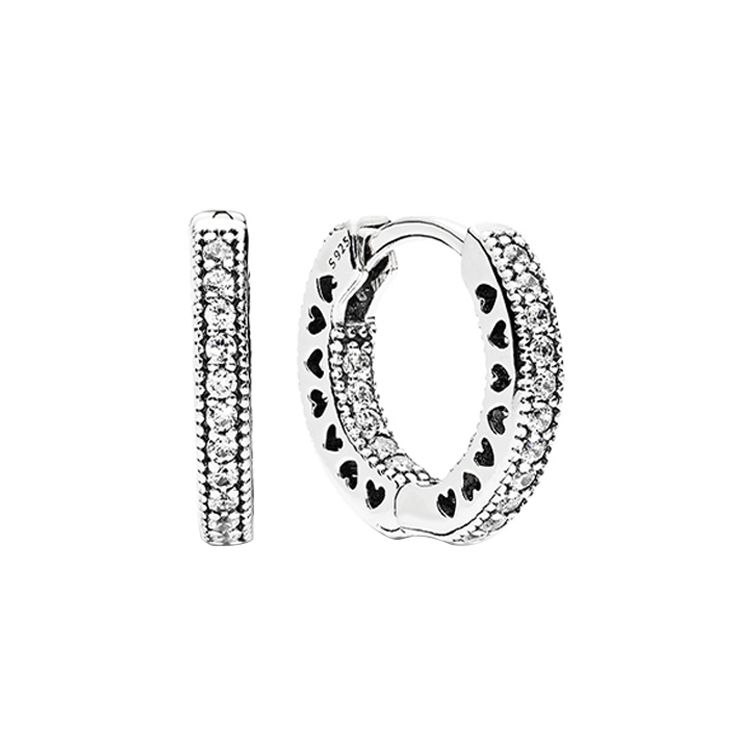 Pandora Heart Earrings Women Earrings ZT1337-6 Box