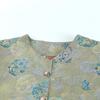 Stylish Chinese-Inspired Summer Top for Elderly Women – Loose Fit, Three-Quarter Sleeves