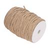 4MM 3 Strand Rope 100m Natural Decoration Hemp Jute Twine String for Artworks Gardening Decorating