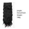 Damenperücke synthetisch Vierteiliges Set Clip-Haar Wasserwelle lockiges Haar Ersatz-Patch