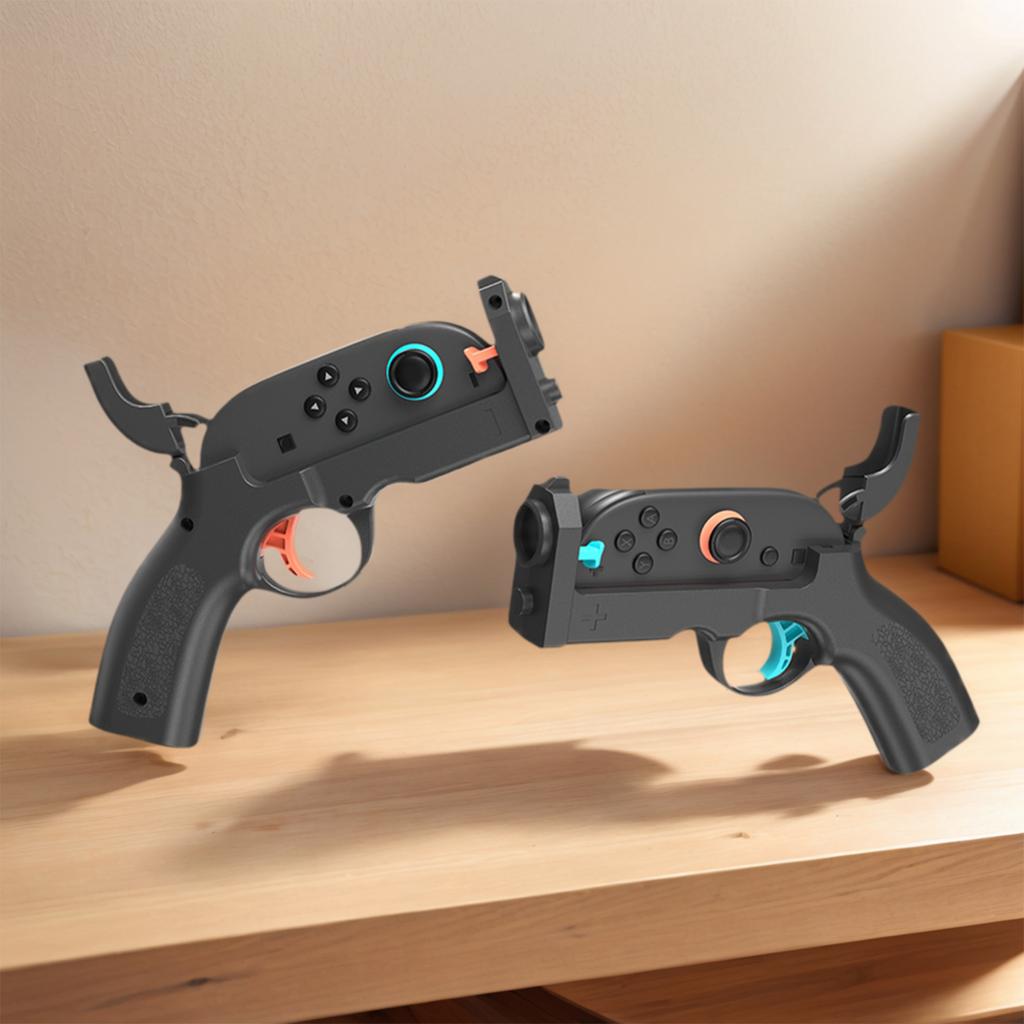 for Nintendo Switch2 for Joy-Con Controller Gun Shape Handgrip Shooting Gunstock Grip Small Handle Shooting Game Gun Stock Grip