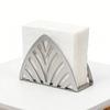 Napkin Holder for Tabletop Modern Upright Hollow Napkin Dispenser Stand for Kitchen Dining Cocktail Picnic Bar