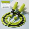 Transparent Double Bearing Jump Rope for Children - Ideal for Kindergarten, Beginners, and Students' Physical Exams and Speed Tests