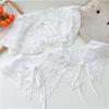 Chic Detachable Neckline Accessory Delicate Lace Spread Lapel Collar 8 Style Choices