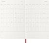Moleskine 2026 January Weekly Large Size W x 21cm Soft Scarlet DSF212WN3Y26 Planner, Start, 12-Month Diary, (13cm H), Cover, Red,