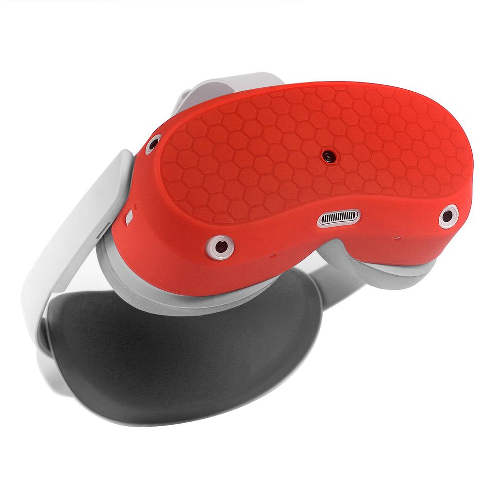 Anti-Throw Headset Cover Soft Sleeves Silicone Protective Cover Cases for Pico 4 VR Headset Glasses Accessories