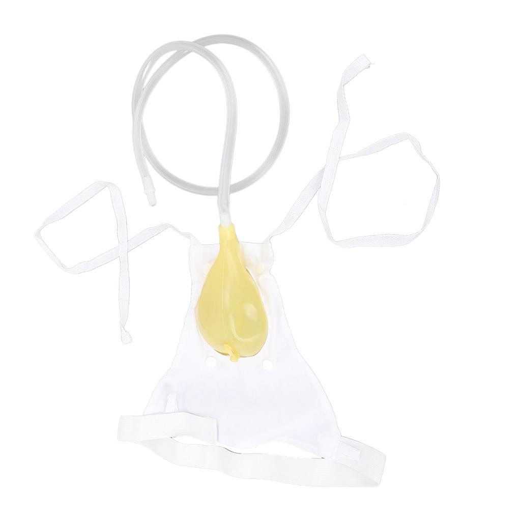 1000ml Dámský sběrač moči Šetrný k pokožce Prodyšný Dámský gumový pisoár Držák na moč Přenosný Nositelný Sáček na moč pro Domov Nemocnici